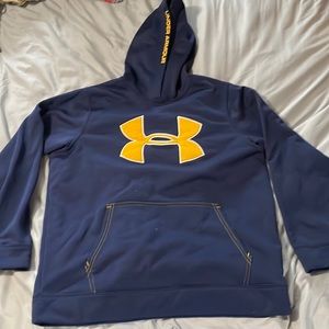 Under Armour Youth Large blue/yellow sweatshirt
